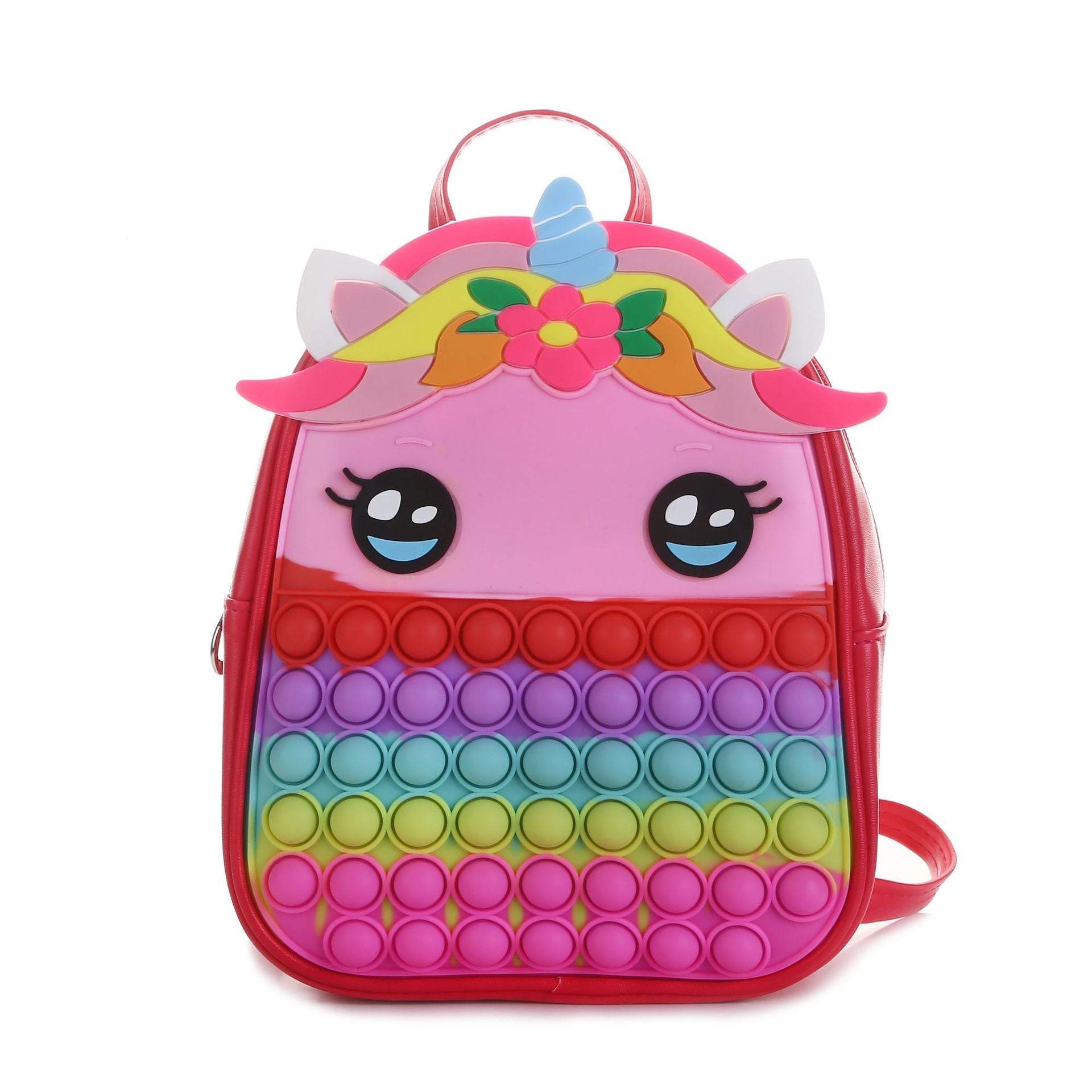 Niños al por mayor Capacidad de silicona dibujos animados bolsos escolares lindo